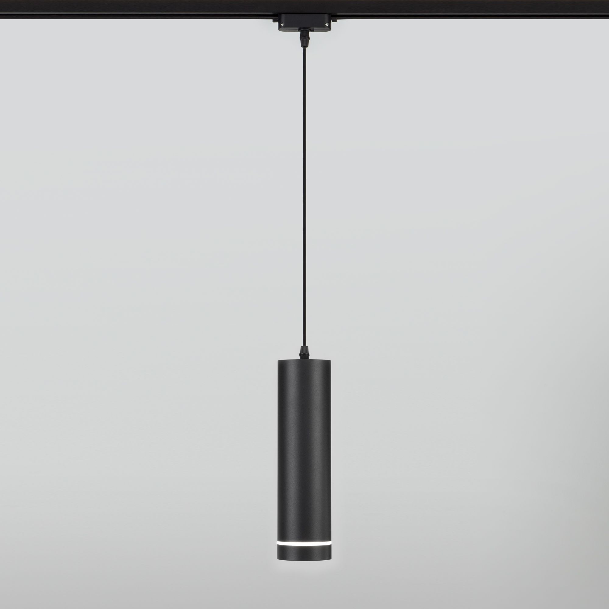 Трековый светодиодный светильник для однофазного шинопровода 50163/1 LED черный 50163/1 LED черный