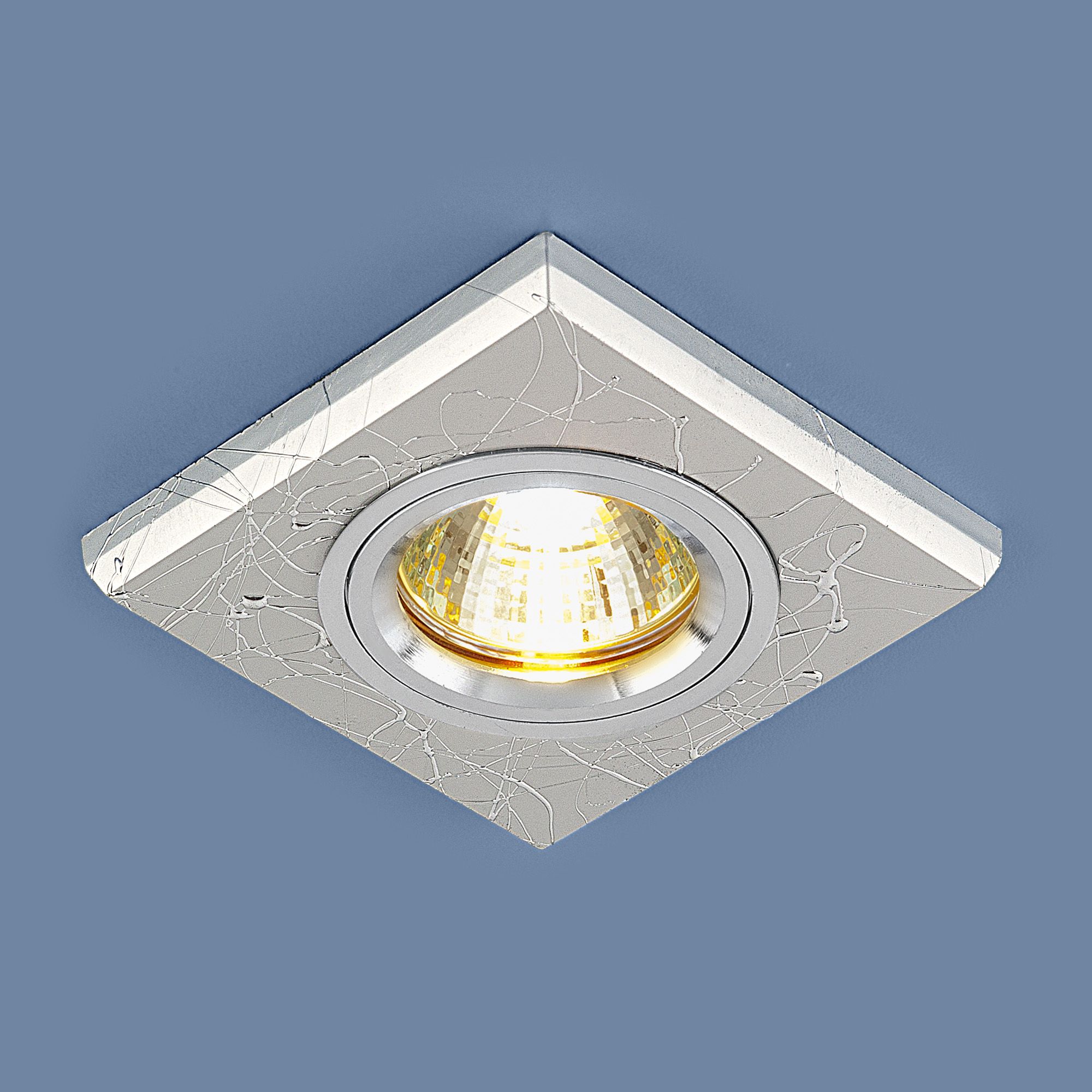 Встраиваемый точечный светильник 2080 MR16 SL серебро