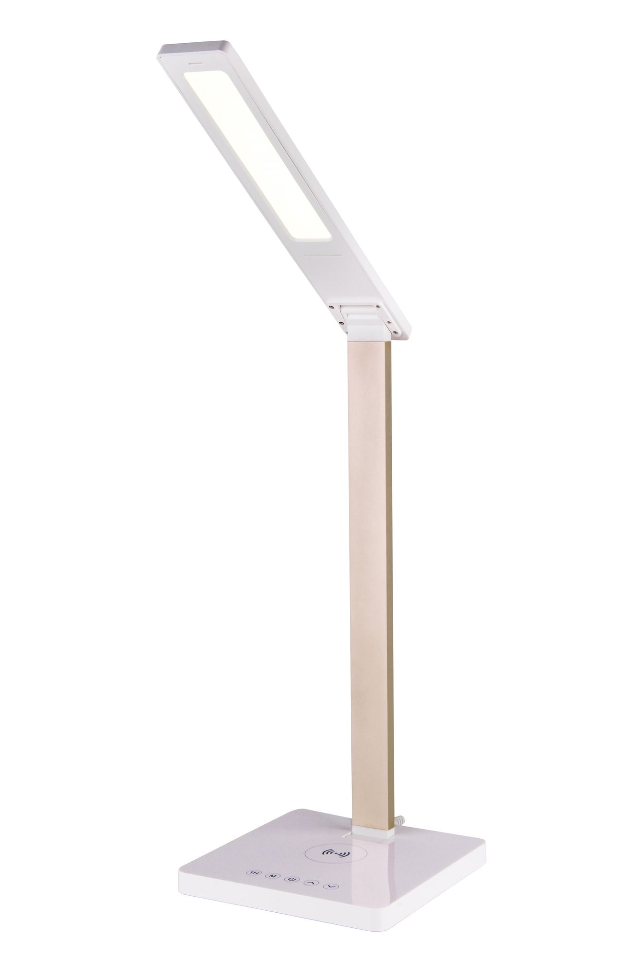 Настольный светодиодный светильник Lori белый/золотой TL90510