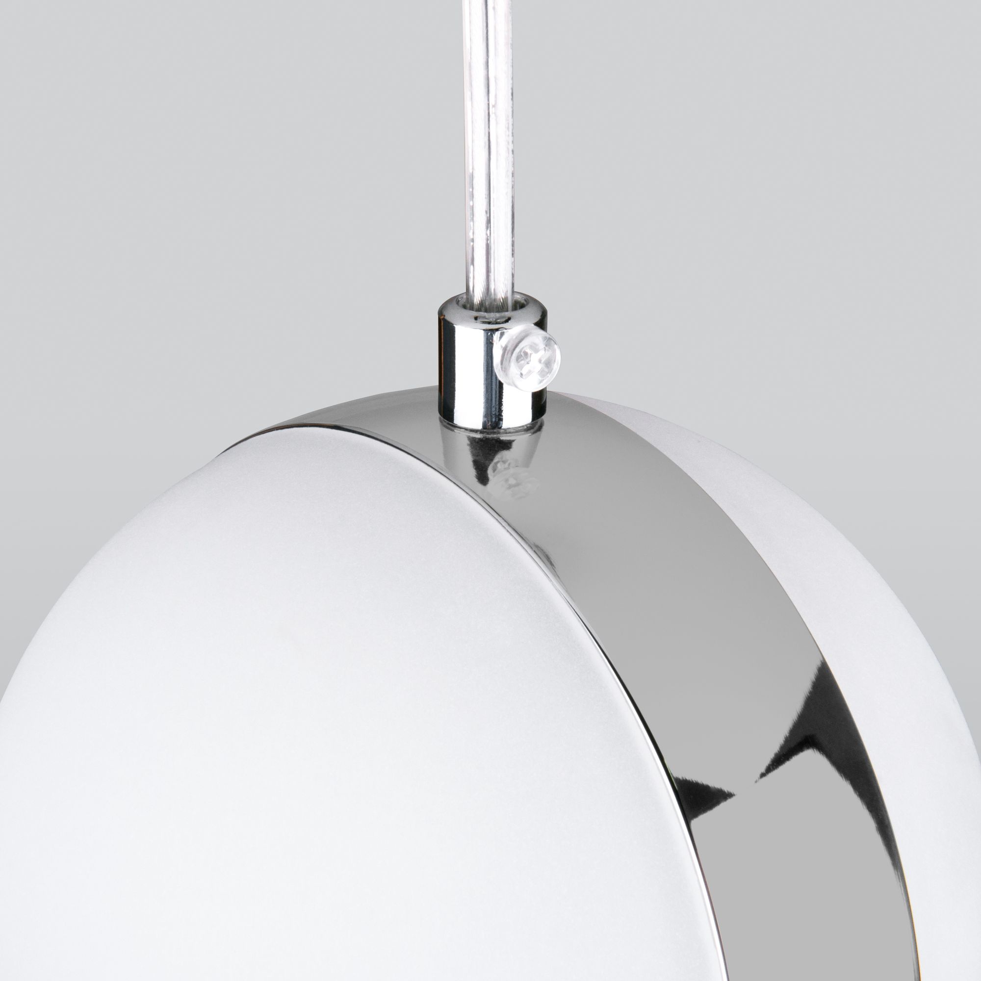 Подвесной светодиодный светильник белый / хром DLN050  GX53