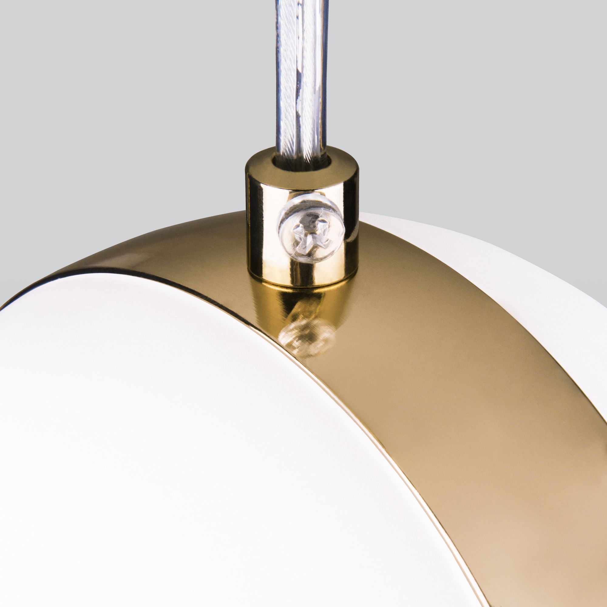 Подвесной светодиодный светильник белый / золото DLN050  GX53
