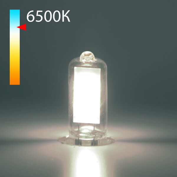 Светодиодная лампа G9 LED 3W 220V 6500K стекло BLG913