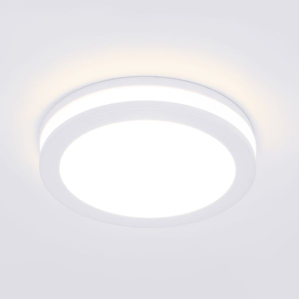 Встраиваемый светодиодный светильник Aster 5W 4200K белый DSKR80 5W 4200K