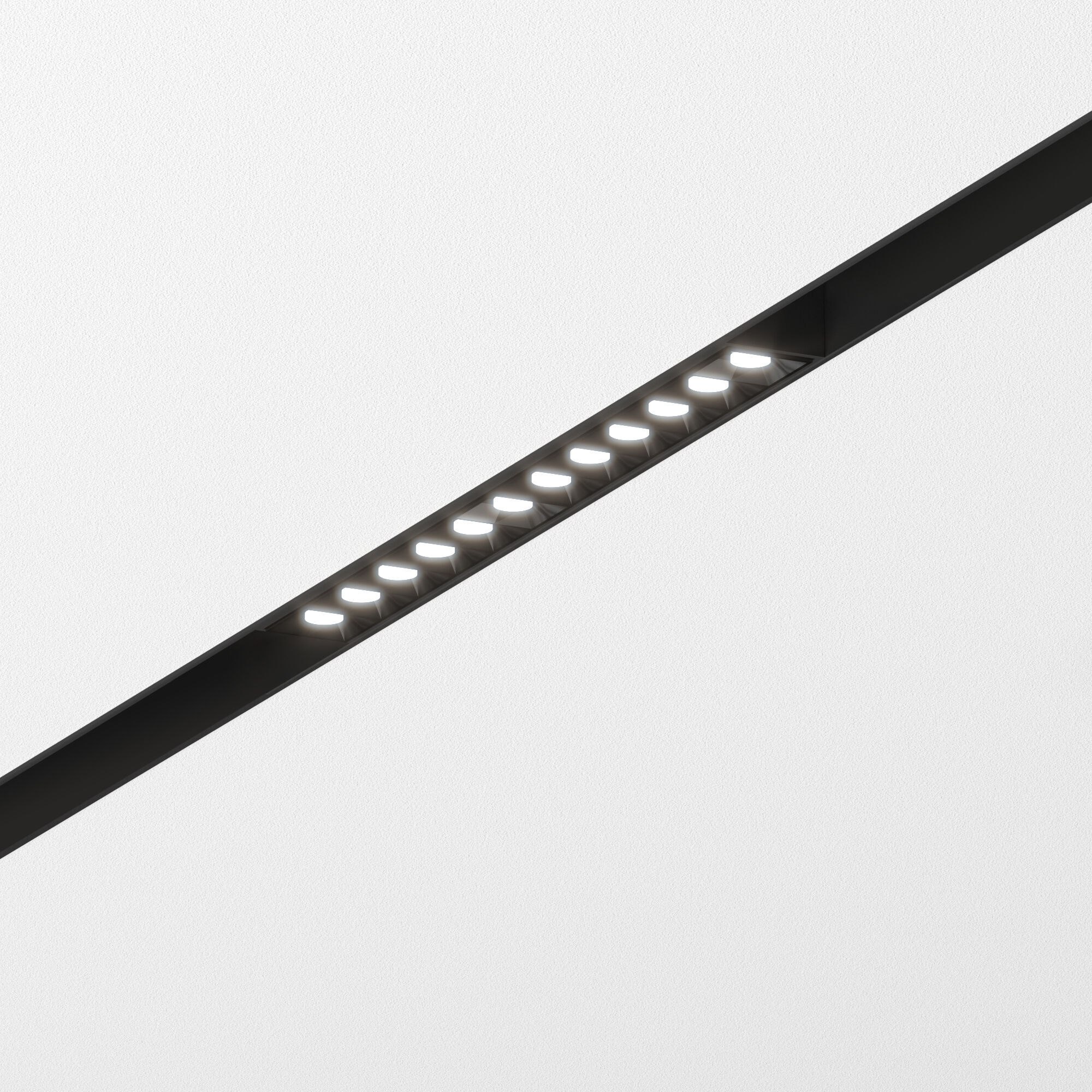 Slim Magnetic Умный трековый светильник 12W 2700-6500K Dim SL02 (черный) 85192/01