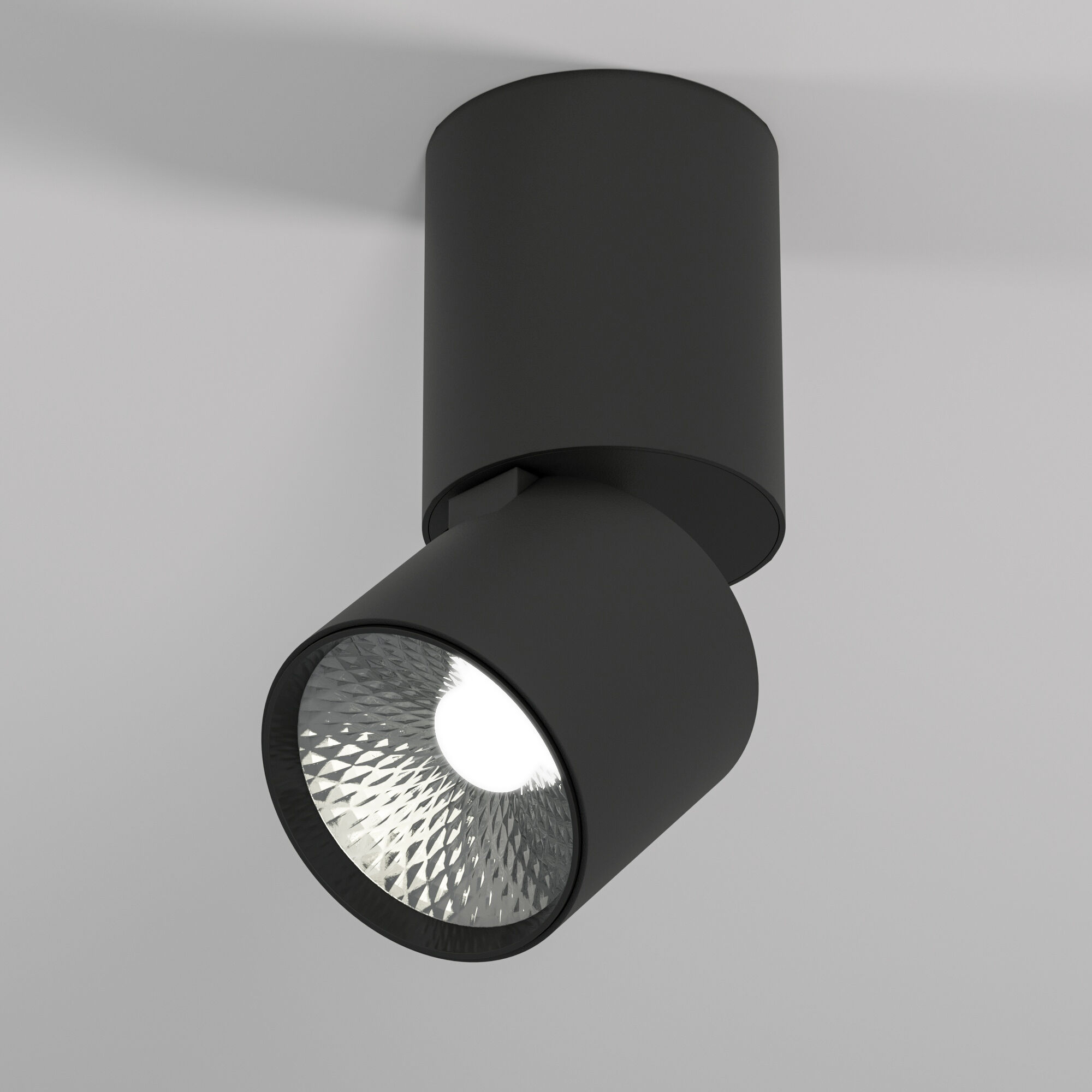 Светильник потолочный светодиодный Sens 10W 4000K чёрный 25042/LED