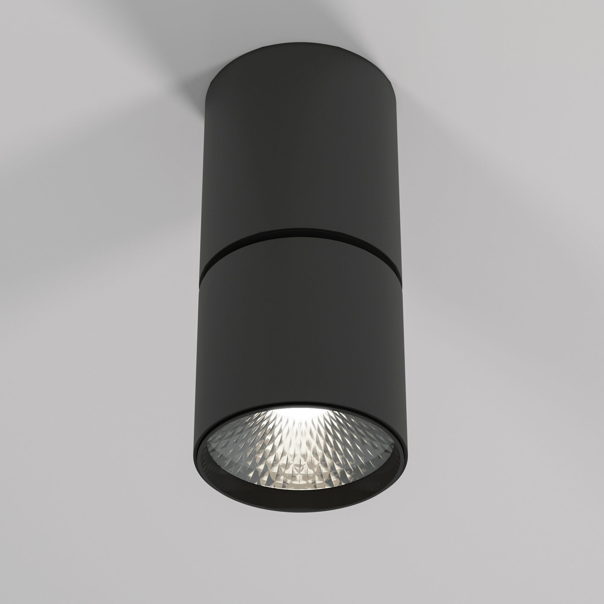 Светильник потолочный светодиодный Sens 10W 4000K чёрный 25042/LED
