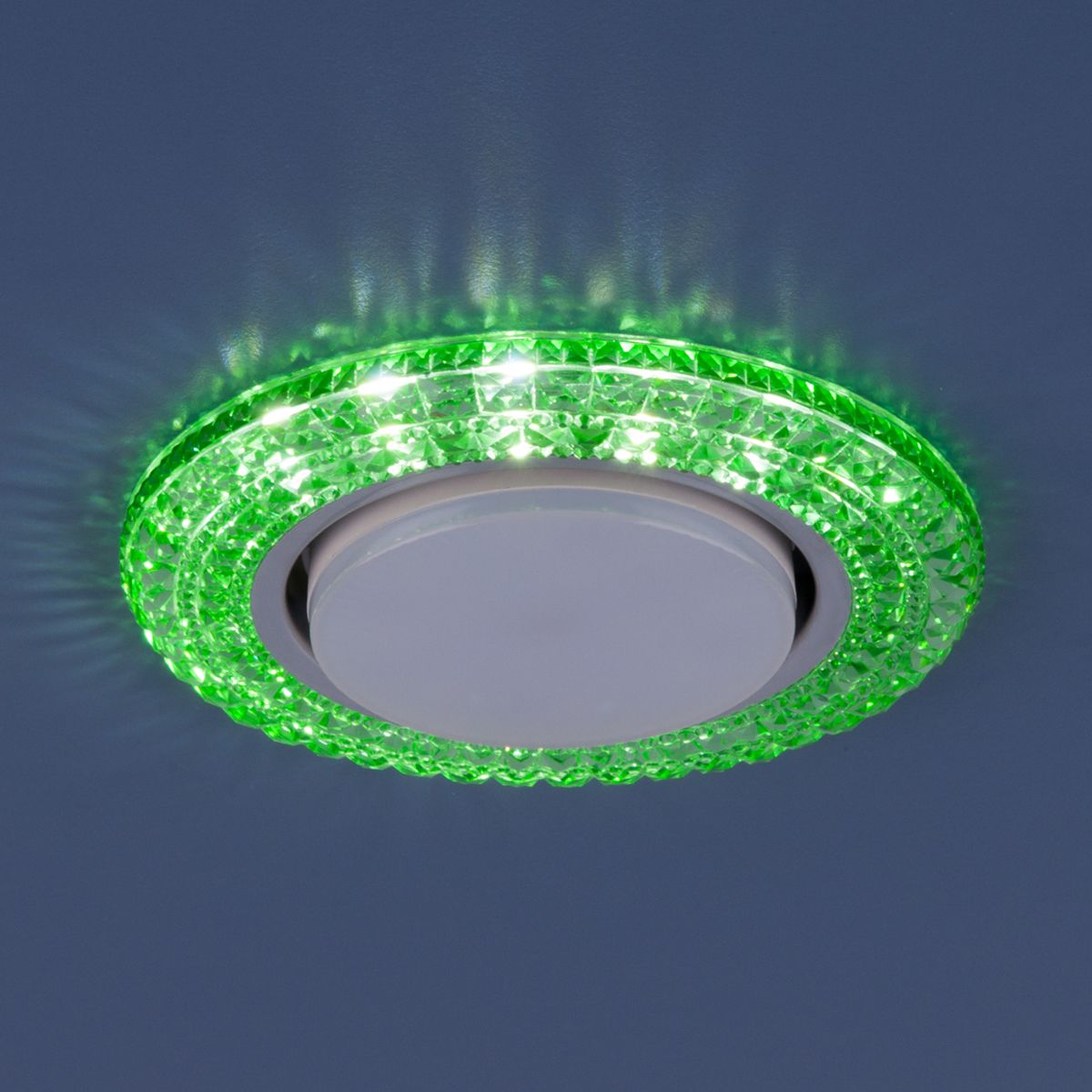 Точечный светильник со светодиодами 3030 GX53 GR зеленый