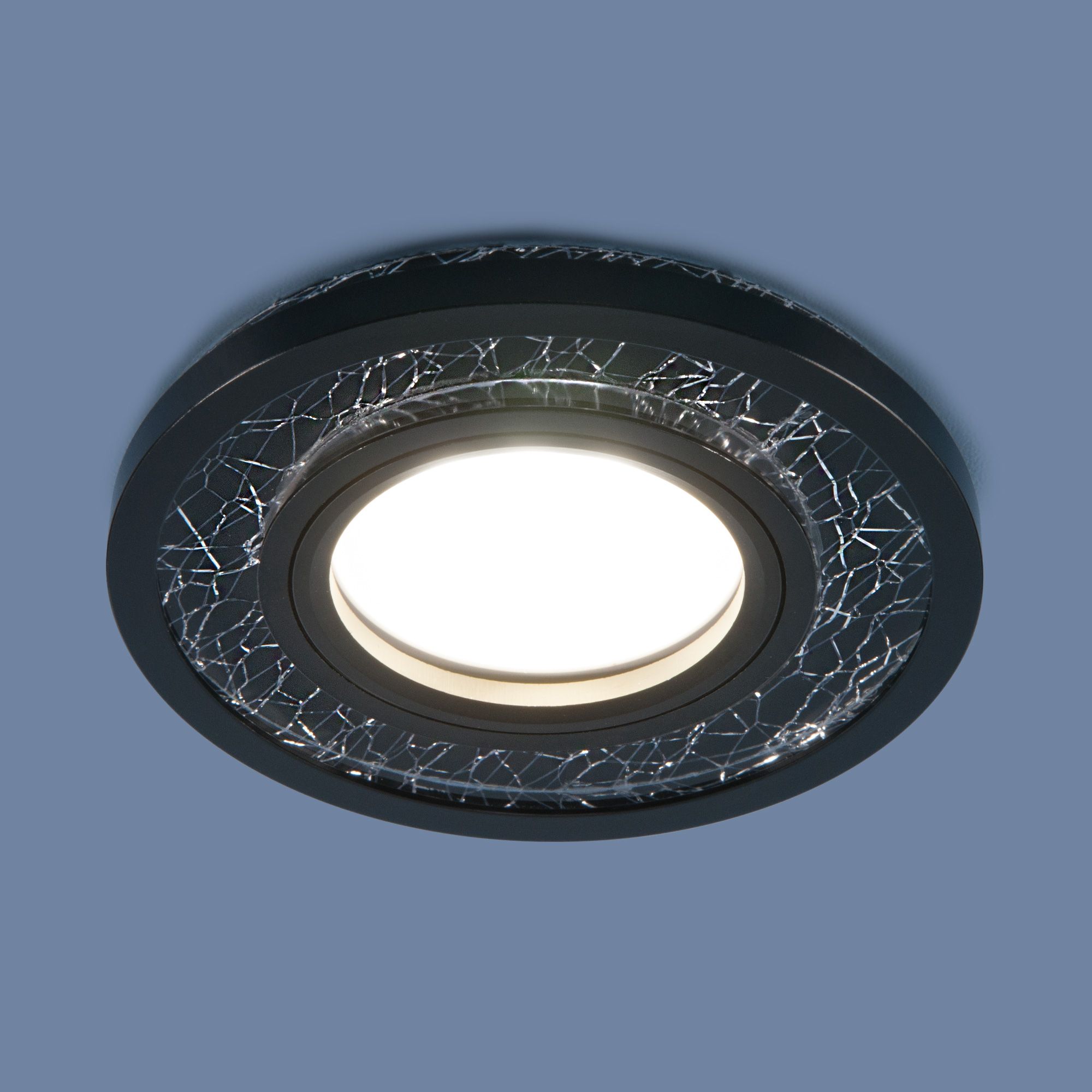 Точечный светодиодный светильник 7020 MR16 BK/SL черный/серебро