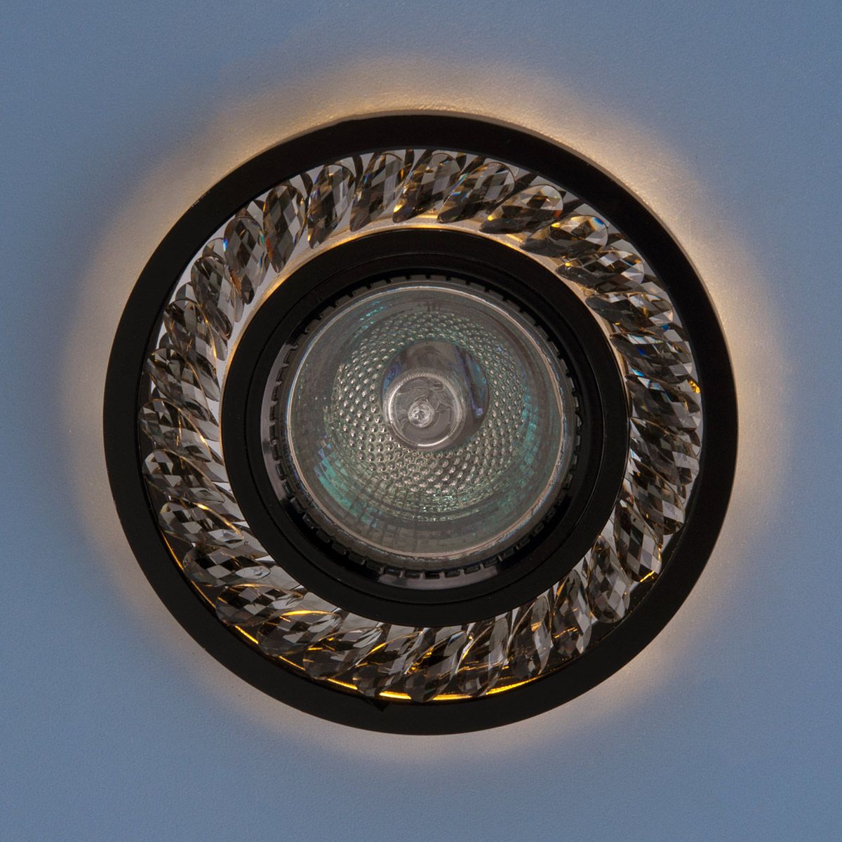 Точечный светодиодный светильник 8355 MR16 GC/BK тонированный/черный