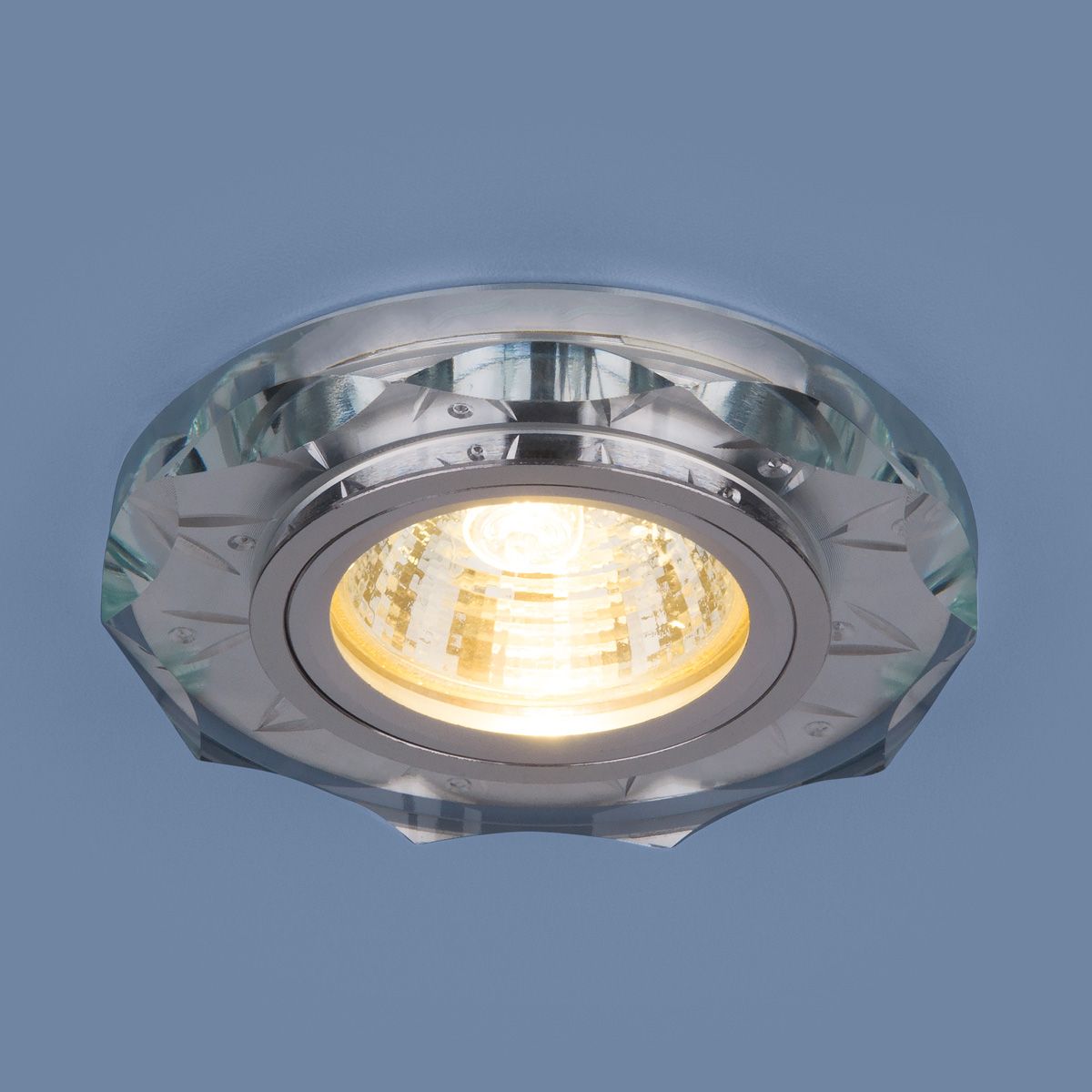 Точечный светодиодный светильник 8356 MR16 CL/WH прозрачный/белый