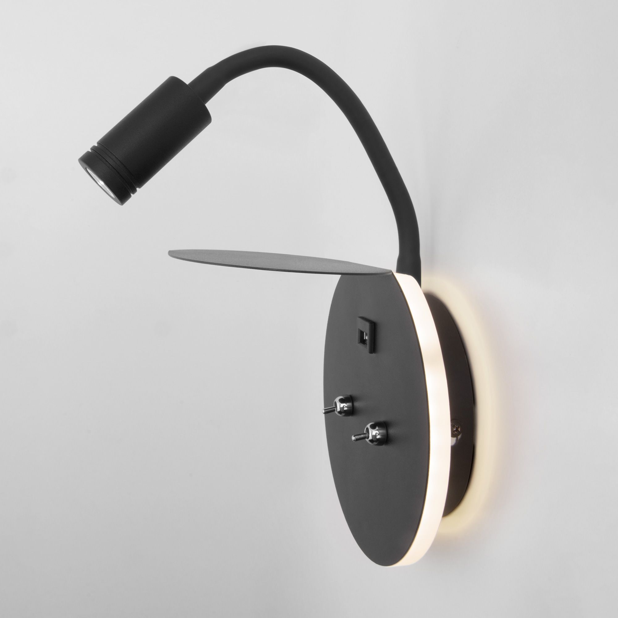 Настенный светодиодный светильник Lungo LED MRL LED 1017 чёрный