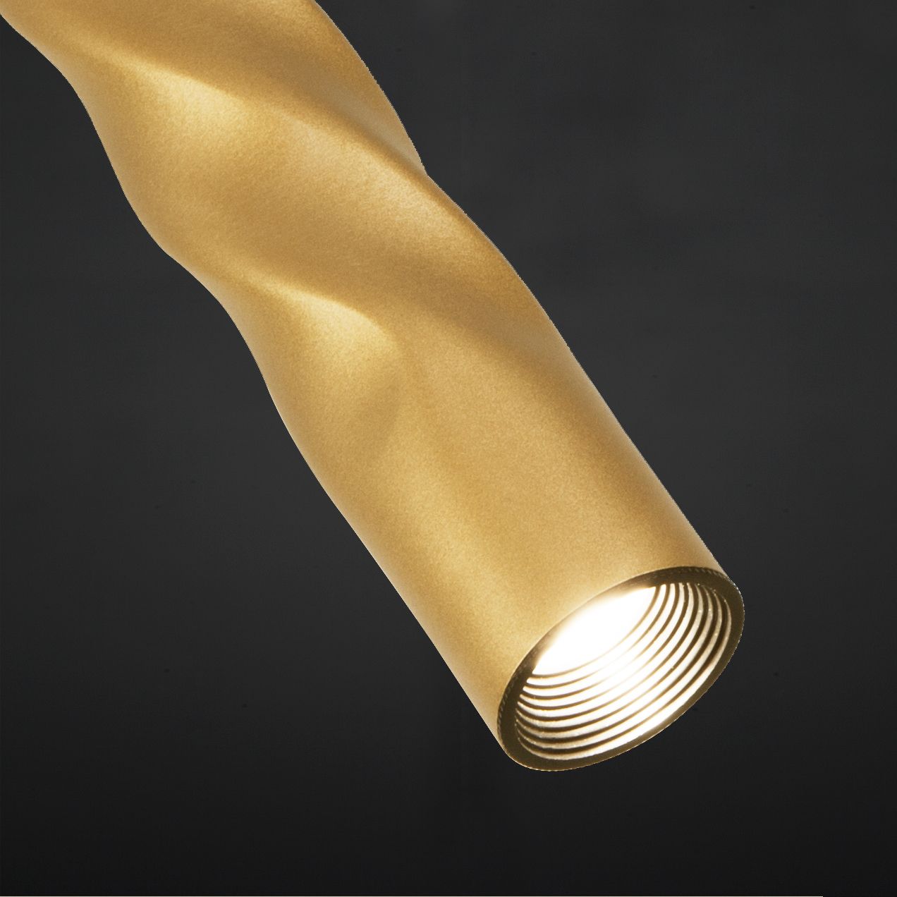 Подвесной светодиодный светильник 50136/1 LED золото