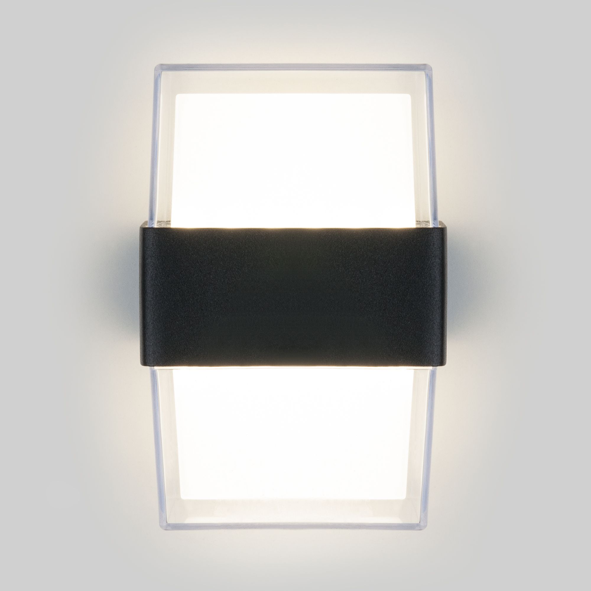 Уличный настенный светодиодный светильник  Maul чёрный 1519 TECHNO LED чёрный