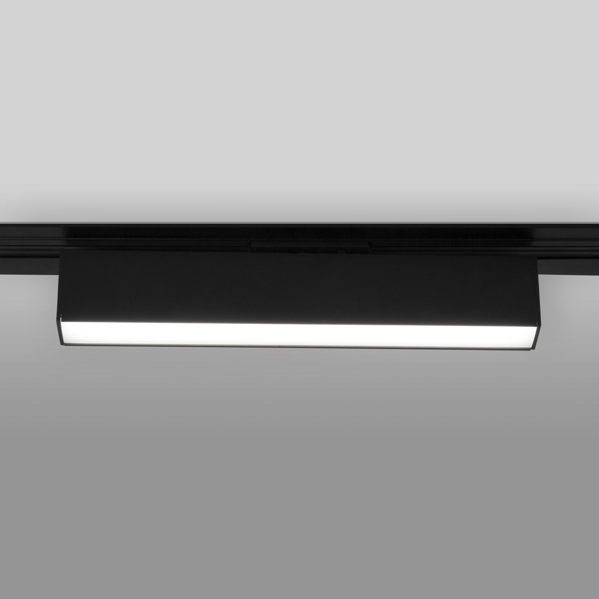 Basic System Трековый светильник 10W 4200K X-Line (черный матовый) X-Line черный матовый 10W 4200K (LTB53) однофазный