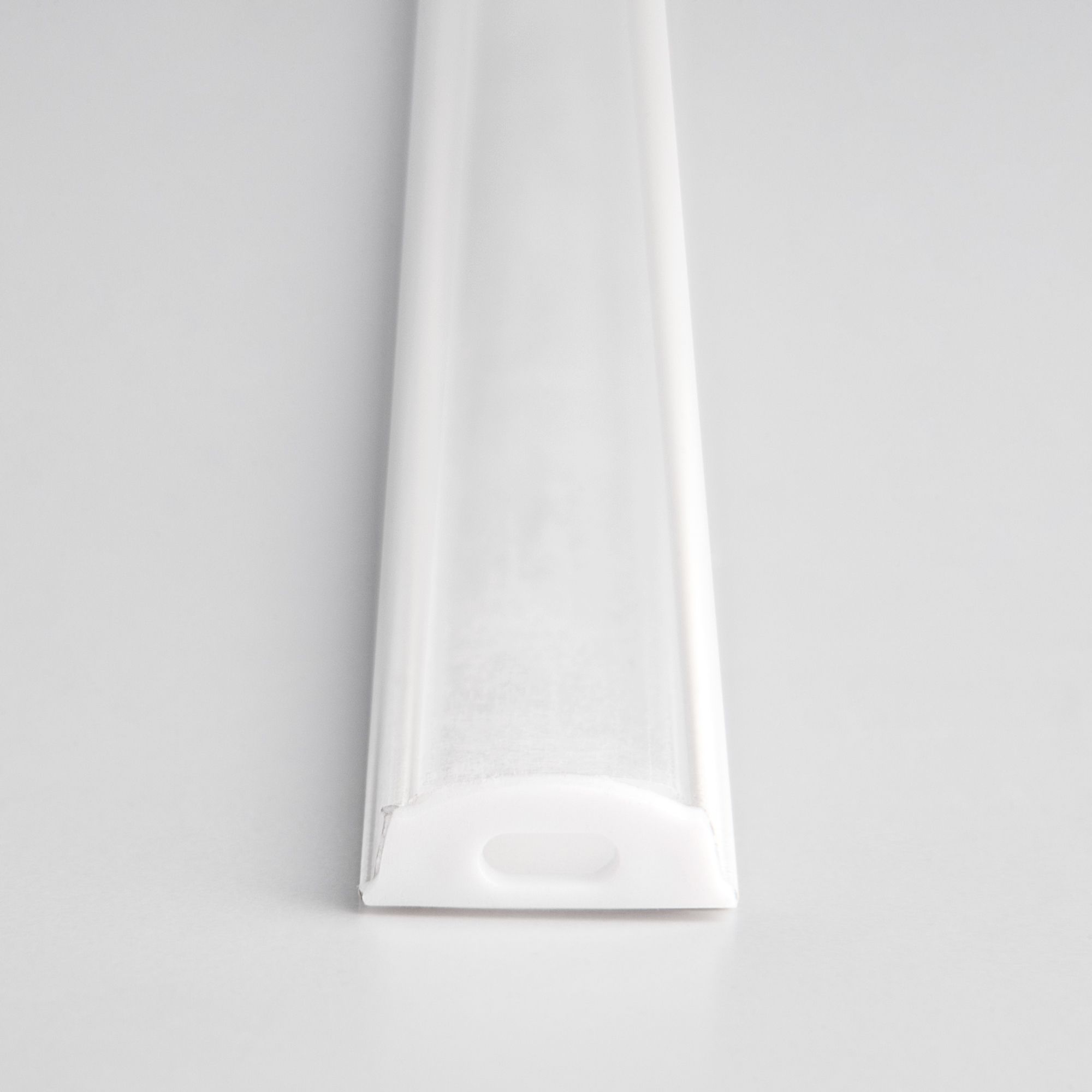 Гибкий алюминиевый профиль белый/белый для светодиодной ленты LL-2-ALP012