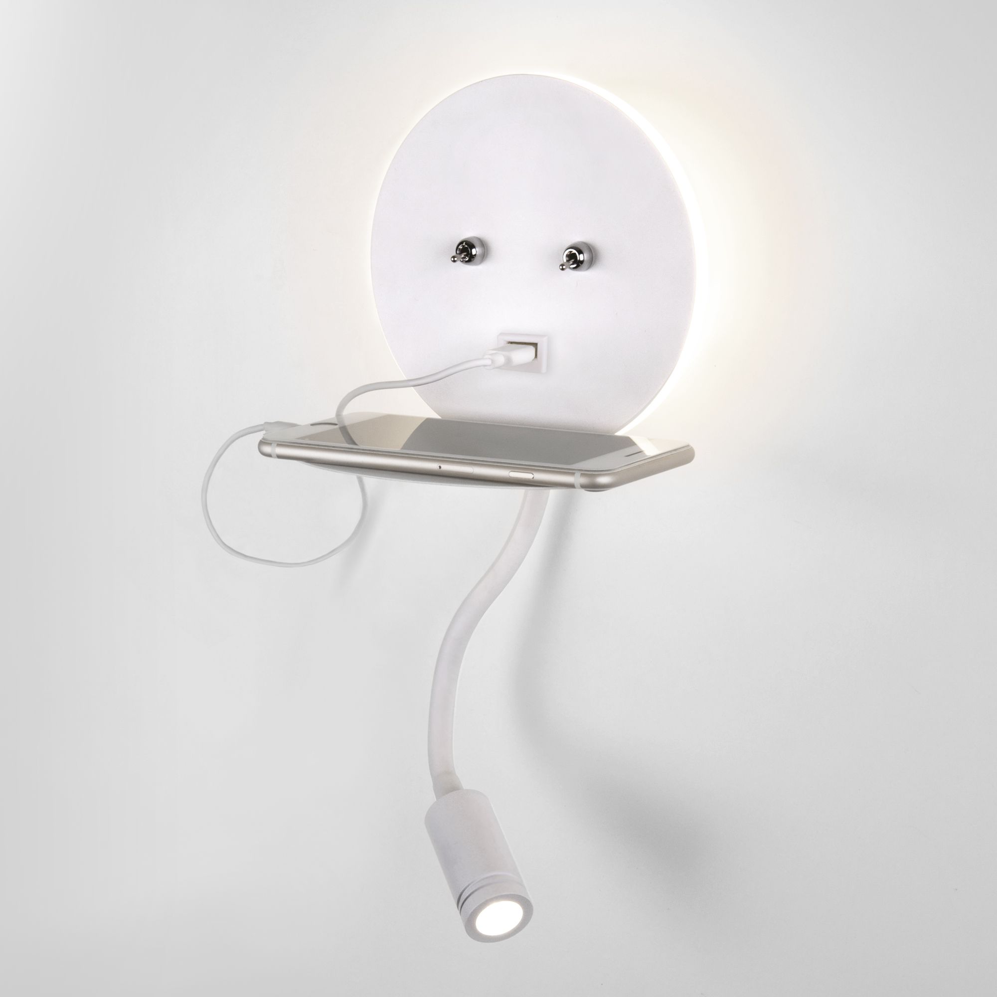 Настенный светодиодный светильник Lungo LED MRL LED 1017 белый