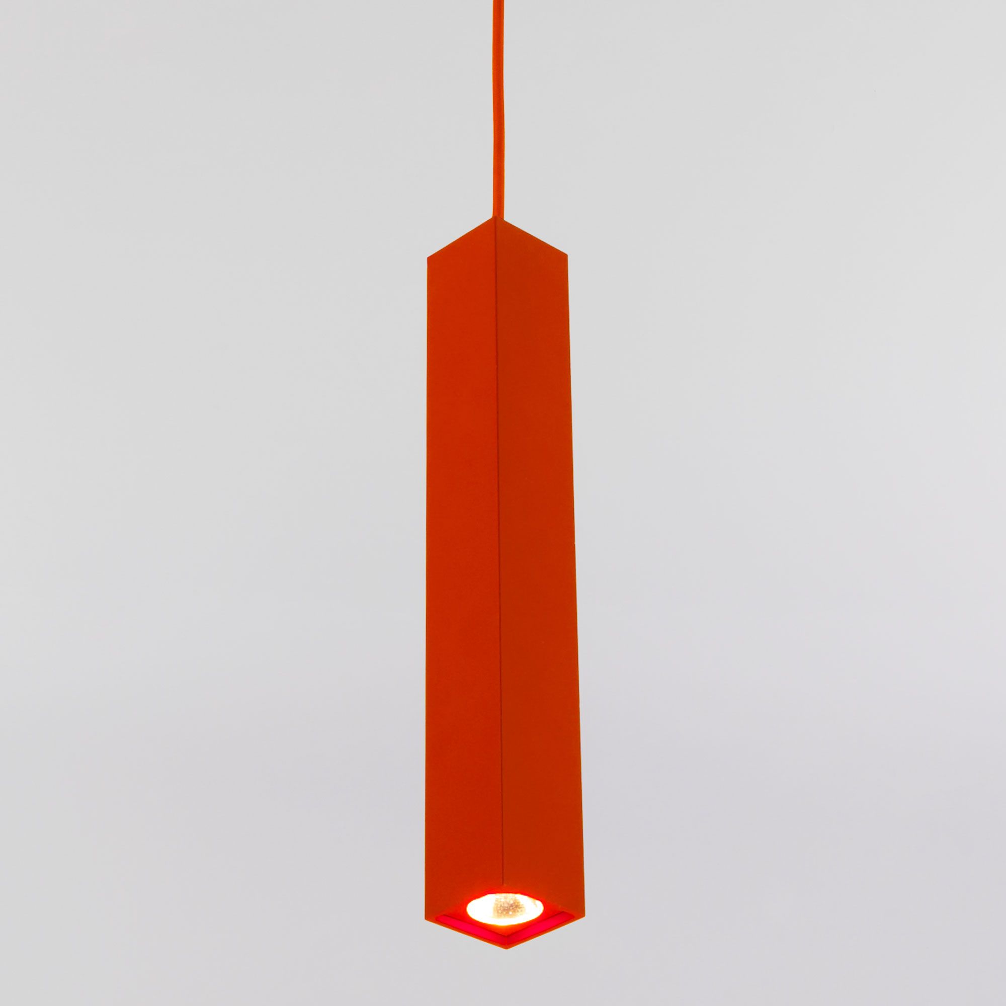 Подвесной светодиодный светильник 50154/1 LED красный