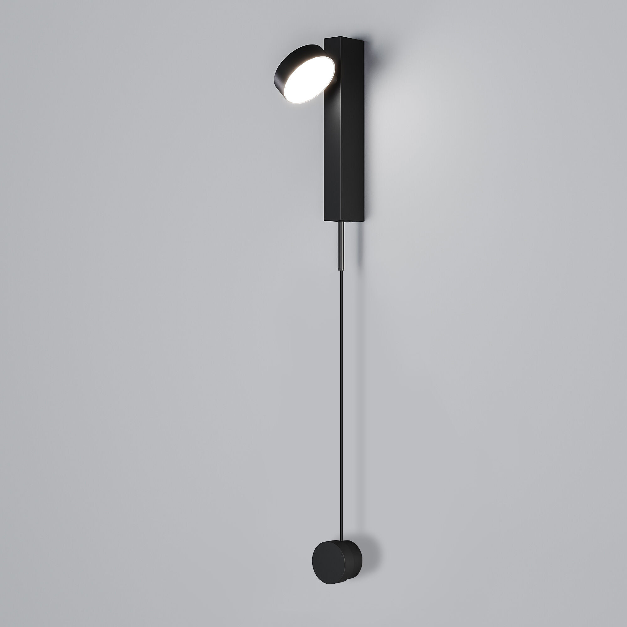 Настенный светодиодный светильник Orco LED с регулировкой яркости 40112/LED черный