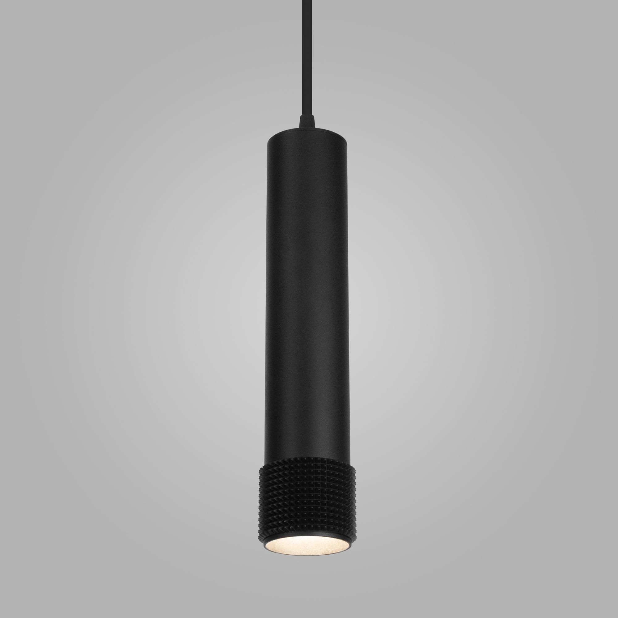 Подвесной светодиодный светильник черный DLN113 GU10