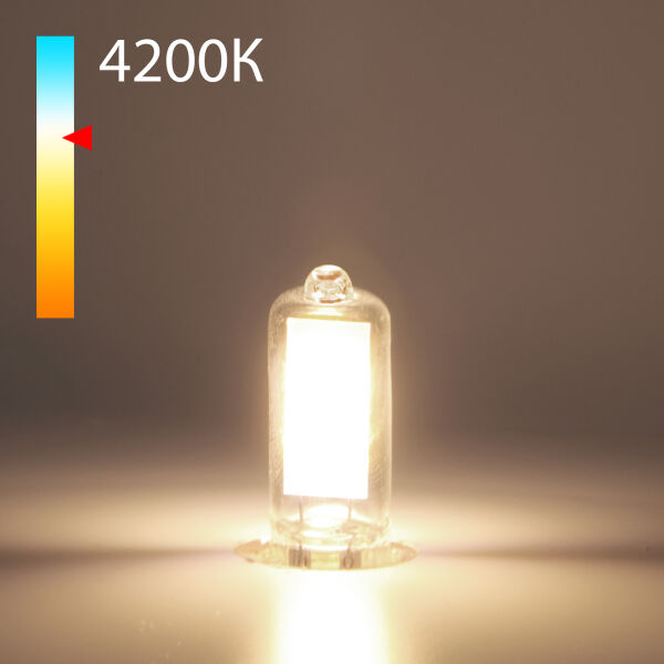 Светодиодная лампа G4 LED 3W 220V 4200K стекло BLG417