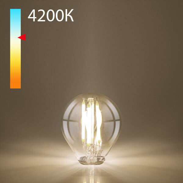 Светодиодная лампа Mini Classic F 8W 4200K E27 (G45 прозрачный) BLE2772