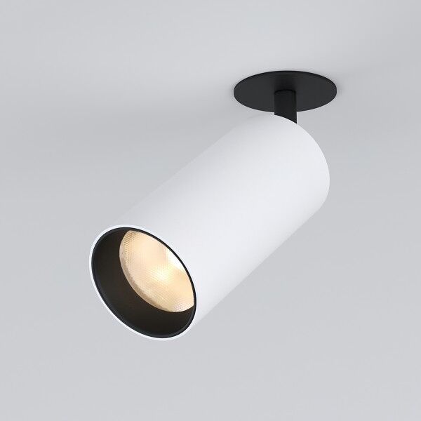 Встраиваемый светодиодный светильник Diffe 25066/LED 15W 4200K белый/чёрный
