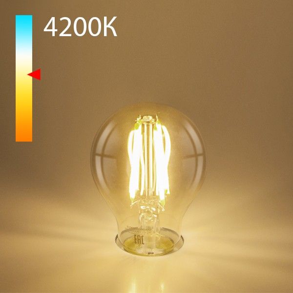 Филаментная светодиодная лампа Classic 12W 4200K E27 (A60 тонированный) BLE2756