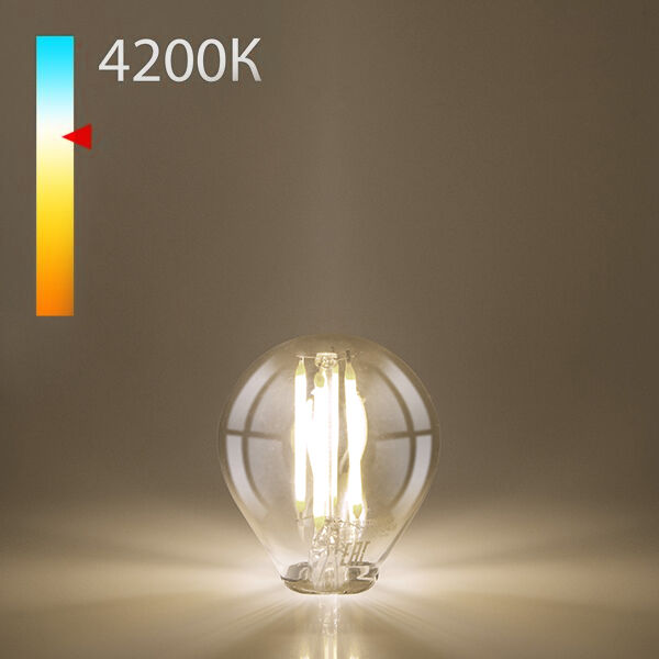 Филаментная светодиодная лампа Mini Classic F 8W 4200K E14 (G45 прозрачный) BLE1446