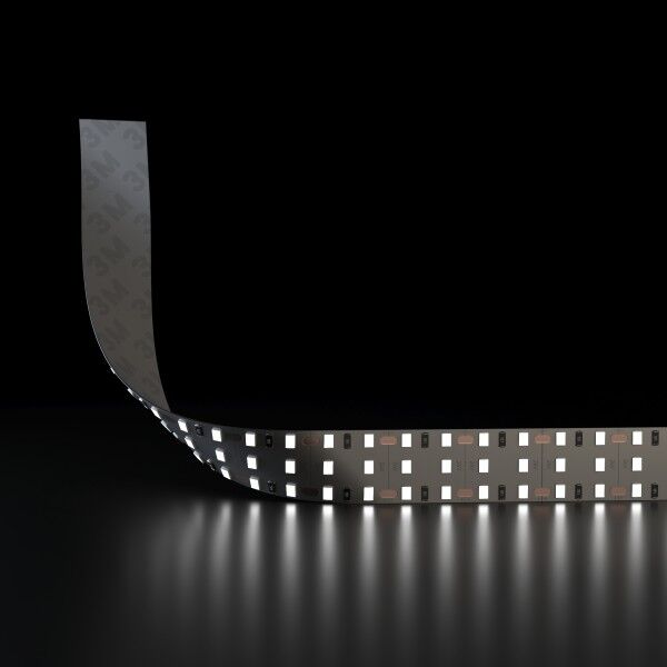 Лента светодиодная 360LED 26W IP20 трехрядная 6500К холодный белый 2835 24V 360Led 26W IP20