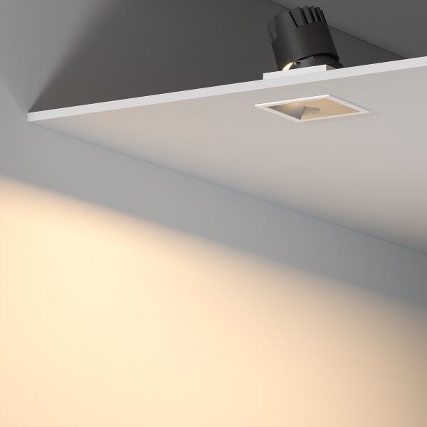 Потолочный светодиодный светильник Inline 10W 3000K белый/хром 25091/LED
