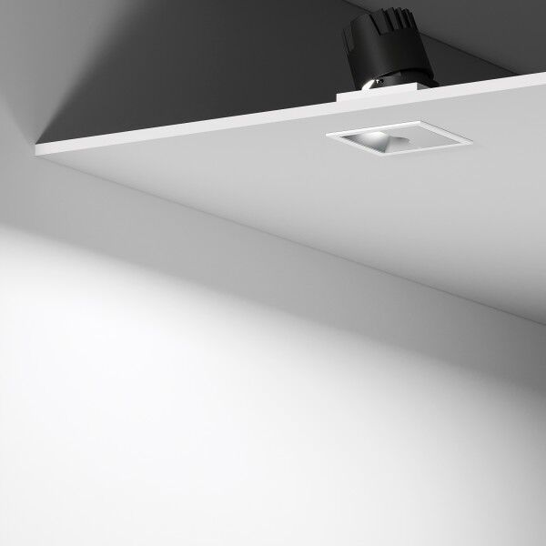 Потолочный светодиодный светильник Inline 10W 4000K белый/хром 25091/LED