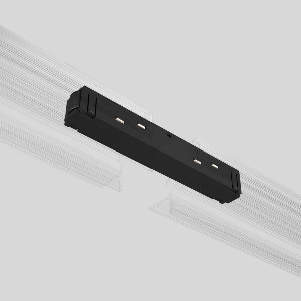 Slim Magnetic Прямой коннектор черный 95135/00