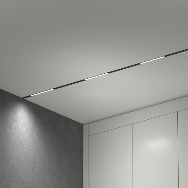 Slim Magnetic Трековый светильник L01 10W 4200K черный 85000/01