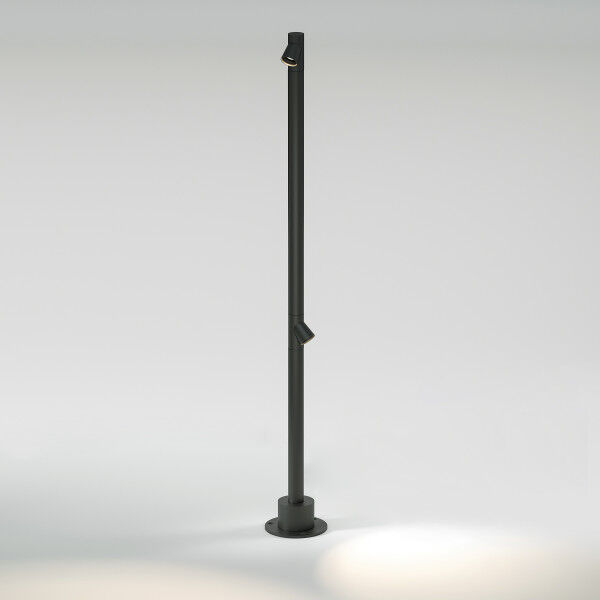 Светильник садово-парковый светодиодный Rone черный 35175/F черный