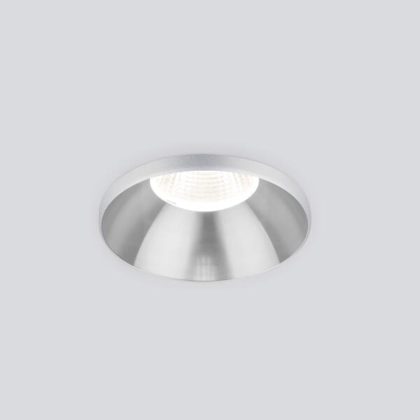 Светильник встраиваемый светодиодный Nuta 7W 4200K SL серебро 25026/LED