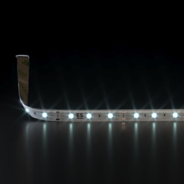 Светодиодная лента Лента светодиодная 12V 4,8W 60Led 2835 IP65 холодный белый, 5м