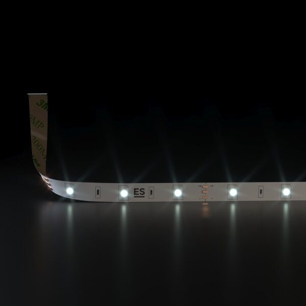 Светодиодная лента Лента светодиодная 12V 7,2W 30Led 5050 IP20 дневной белый, 5м