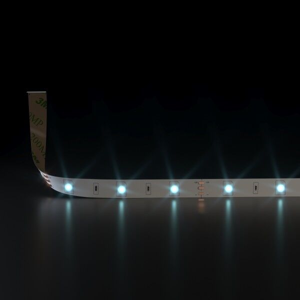 Светодиодная лента Лента светодиодная 12V 7,2W 30Led 5050 IP20 холодный белый, 5м