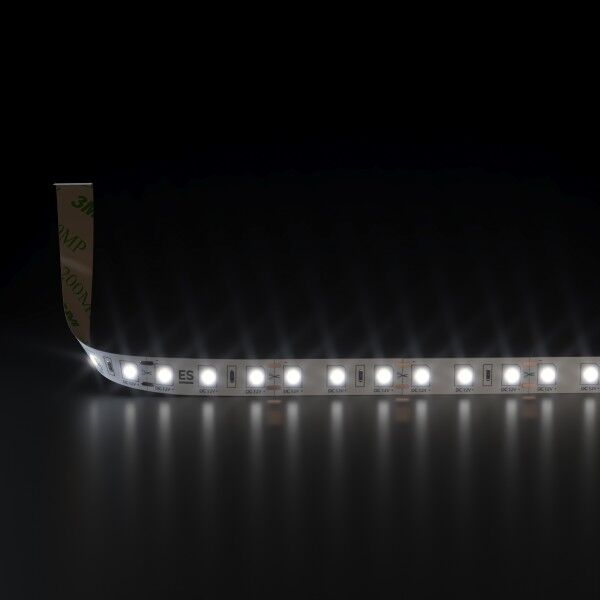 Светодиодная лента Лента светодиодная 12V 9,6W 120Led 2835 IP20 дневной белый, 5м