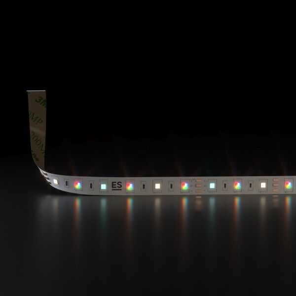 Светодиодная лента Лента светодиодная 24V 14,4W 60Led 5050+5050 IP20 MIX RGB/дневной белый, 5м