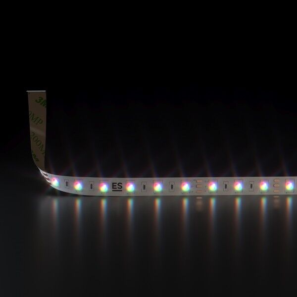 Светодиодная лента Лента светодиодная 24V 14,4W 60Led 5050+5050 IP20 MIX RGB/холодный белый, 5м