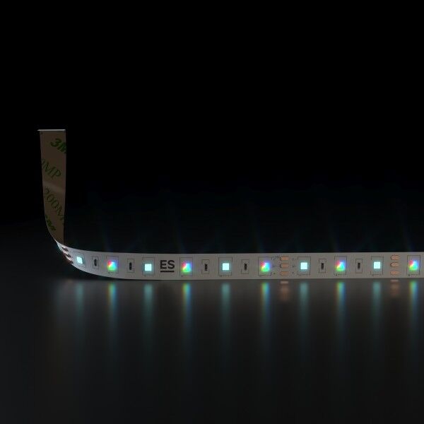 Светодиодная лента Лента светодиодная 24V 14,4W 60Led 5050+5050 IP20 MIX RGB/теплый белый, 5м