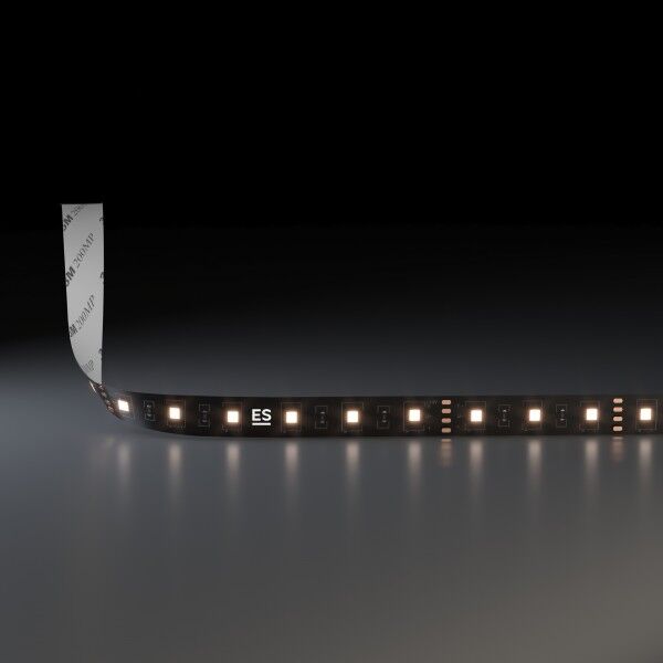 Светодиодная лента Лента светодиодная 24V 14,4W 60Led 5050 IP20 дневной белый, Black, 5м