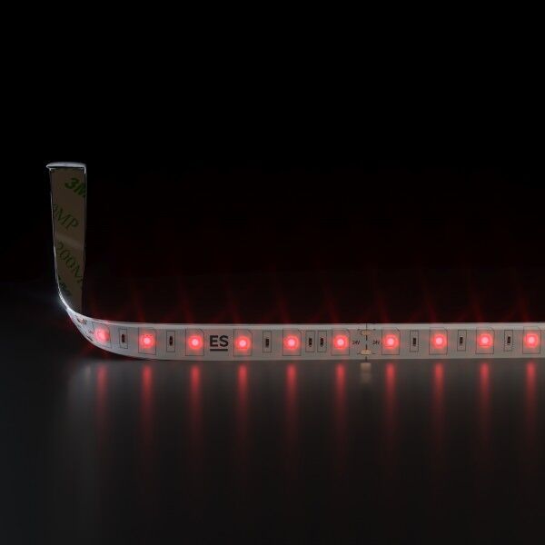 Светодиодная лента Лента светодиодная 24V 14,4W 60Led 5050 IP65 красный, 5м