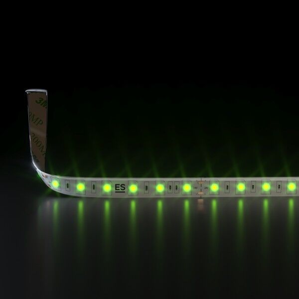 Светодиодная лента Лента светодиодная 24V 14,4W 60Led 5050 IP65 зеленый, 5м