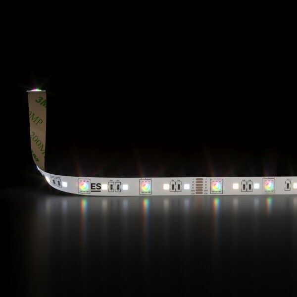 Светодиодная лента Лента светодиодная 24V 16W 90Led 5050+2835+2835 IP20 MIX RGB/теплый белый/холодный белый, 5м