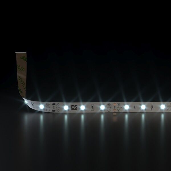 Светодиодная лента Лента светодиодная 24V 4,8W 60Led 2835 IP20 холодный белый, 5м