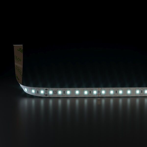 Светодиодная лента Лента светодиодная 24V 9,6W 120Led 2835 IP20 холодный белый, 5м