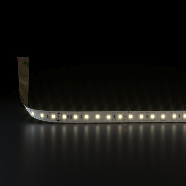 Светодиодная лента Лента светодиодная 24V 9,6W 120Led 2835 IP20 теплый белый, 5м
