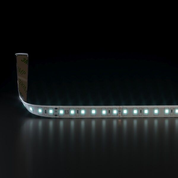 Светодиодная лента Лента светодиодная 24V 9,6W 120Led 2835 IP65 холодный белый, 5м